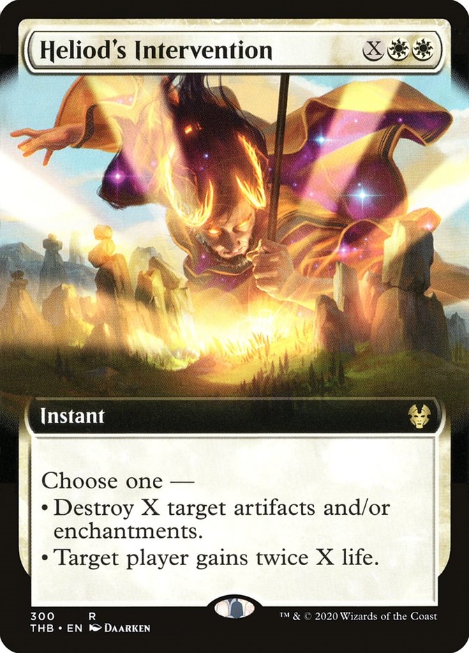 Heliod's Intervention Theros Beyond Death Bordless